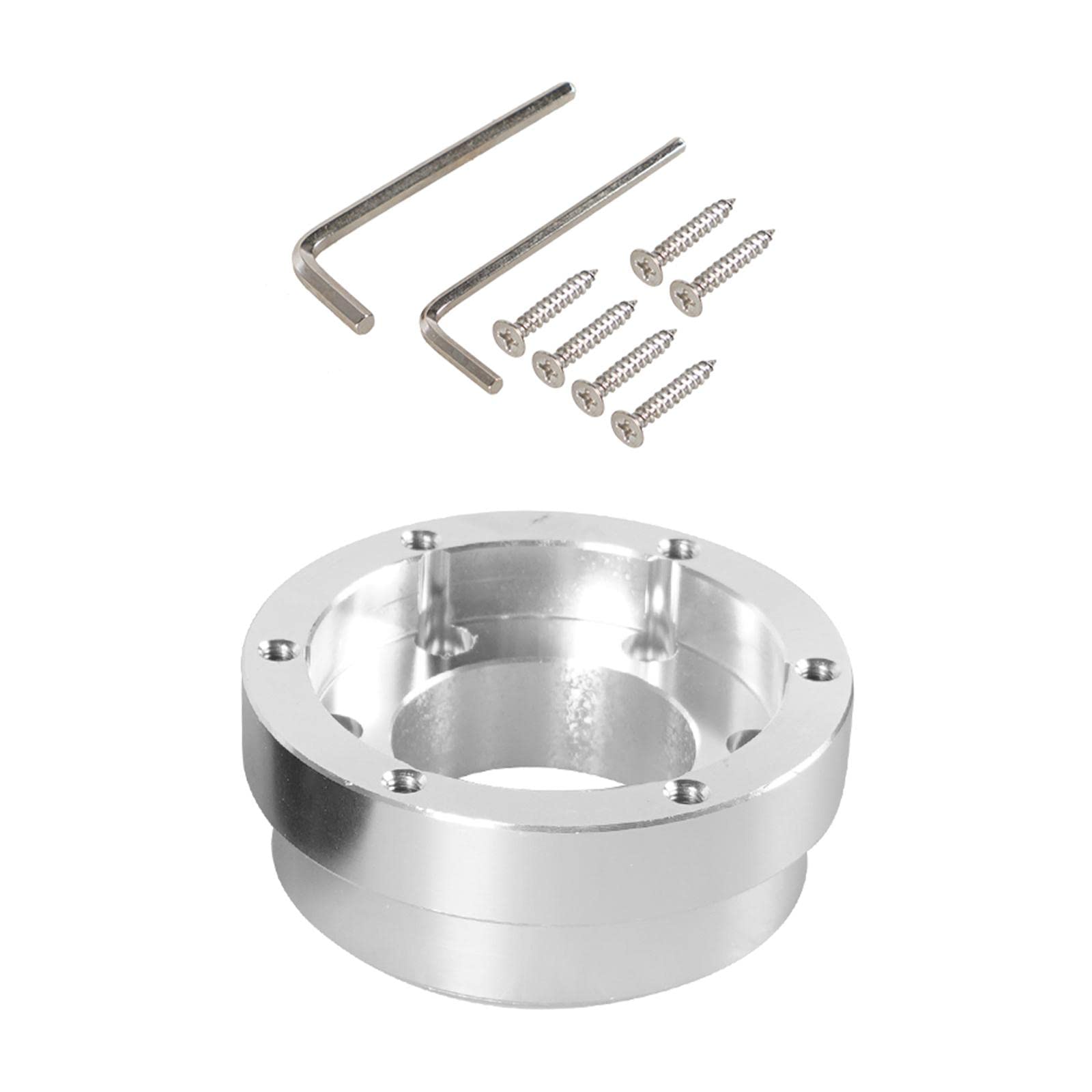 Merishopp 70mm Steering Wheel Adapter Plate Fit for Logitech G29 Accessories Parts Silver-image-35