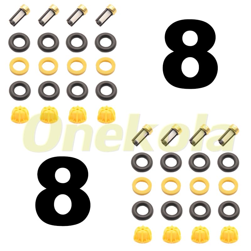 Fuel Injector Repair Kits for 0280150715 for BMW 325i 325is 325iX 750iL 850Ci 850CSi 87-97 13641734776 - (Color: 20 Set)
