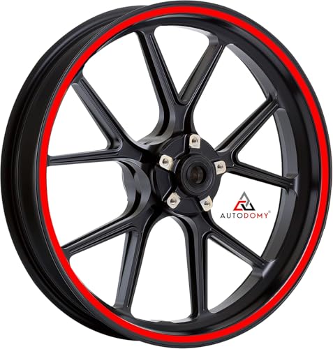 Autodomy Lot complet pour 2 jantes de moto 15