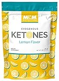 Exogenous Ketones Powder and BHB (Lemon) - Ketone Drink for Ketosis & Boosts Energy –– Keto Drink Mix - Fast Acting Ketosis Packets - Ketones Supplement for Ketosis (20 Keto Packets) by MCM Nutrition