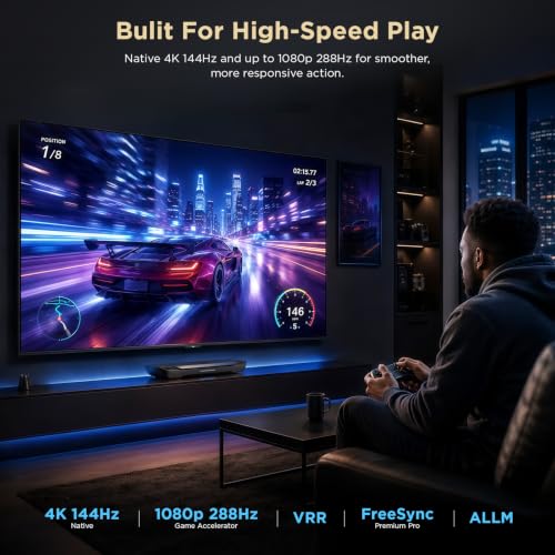 Image of TCL 55-Inch Designer Series QD-Mini LED TV, 4K Google Smart TV, 55A400U