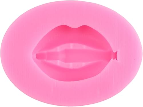 Miniatura 5 de ZiXiang Moldes de silicona con temática de maquillaje, moldes para fondant, para el día de San Valentín, beso labial, lápiz labial, perfume,