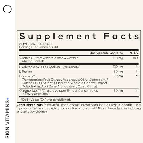 Codeage Skin Vitamins+ Supplement
