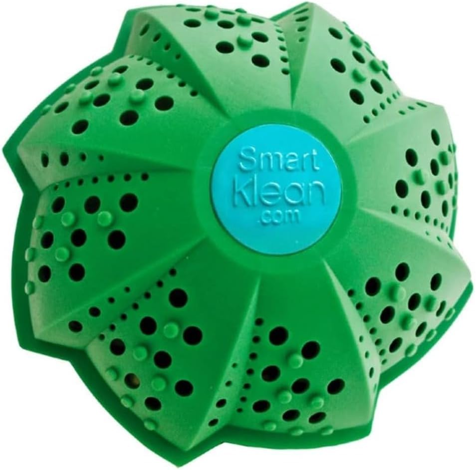 SmartKlean Laundry Ball - Non Chemical Detergent Natural Eco-Friendly Alternative Laundry Washing Machine Ball