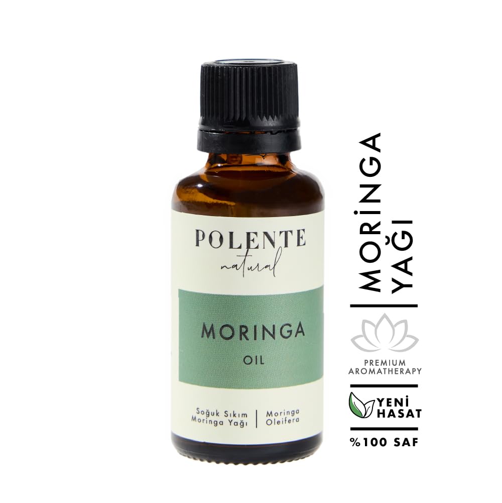 Polente Natural - Moringa Yağı - Soğuk Sıkım (30 ml)