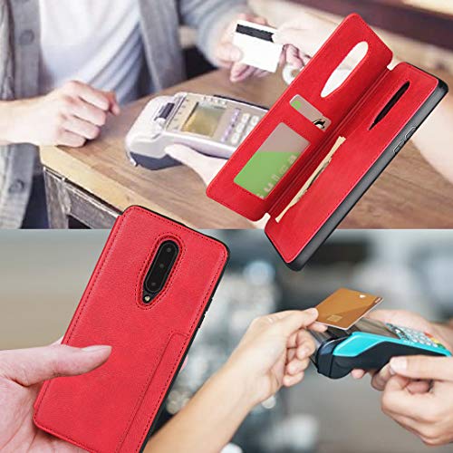 Copmob Oneplus 7 PRO Cover,Premium Flip Pelle PU