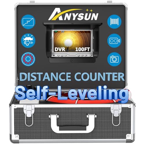Sewer Camera with Self-Leveling
