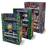 Bücherbundle Evie Woods – Der verschwundene Buchladen, Die Geschichtensammlerin, Die geheimnisvolle Bäckerei – 3er Set mit exklusivem Lesezeichen – Magische und gefühlvolle Romane - für Lesegenuss pur