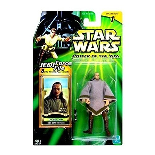 Star Wars: Power of the Jedi Qui-Gon Jinn (Mos Espa Disguise) Action Figure