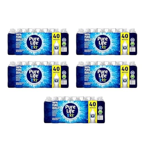 Bulk Purified Bottled Water Pack - 40 Bottles