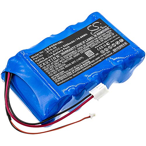 5200mAh/14.8V Replacement Battery for Fujikura FSM-602S FSM-601S FSM-80C FSM-70R FSM-80C+ FSM-61S FSM-702R FSM-80S FSM-70S FSM-62S BTR-09