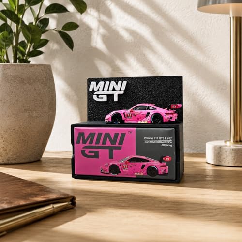 Image of Mini GT Display Shelf for 1:64 Diecast Cars & Display Boxes | Wall Mount or Desktop Showcase Stand | Premium Matte Finish Collector Display Rack | Mini GT Display Holder (Shelf Only)