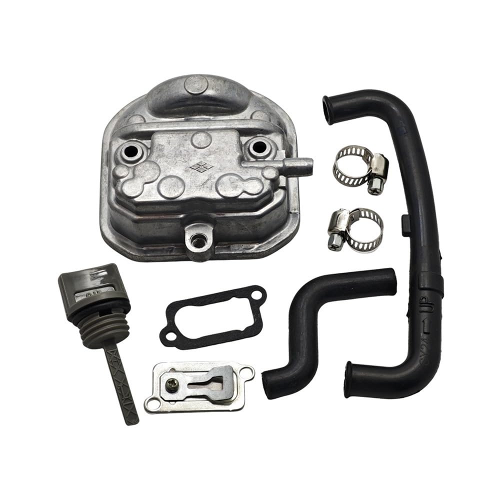 Kit de Junta Salida la Manguera ventilación, Varilla Nivel Aceite y Tapa Culata for Motor cortacésped GX35 GX 35