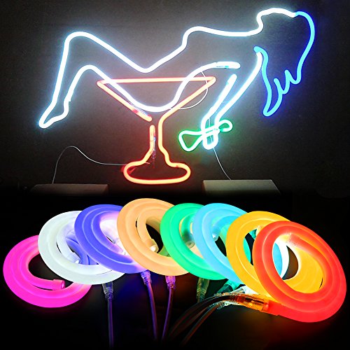 Cinta LED Neón Flexible 10m 360° Amarilla miniatura 4