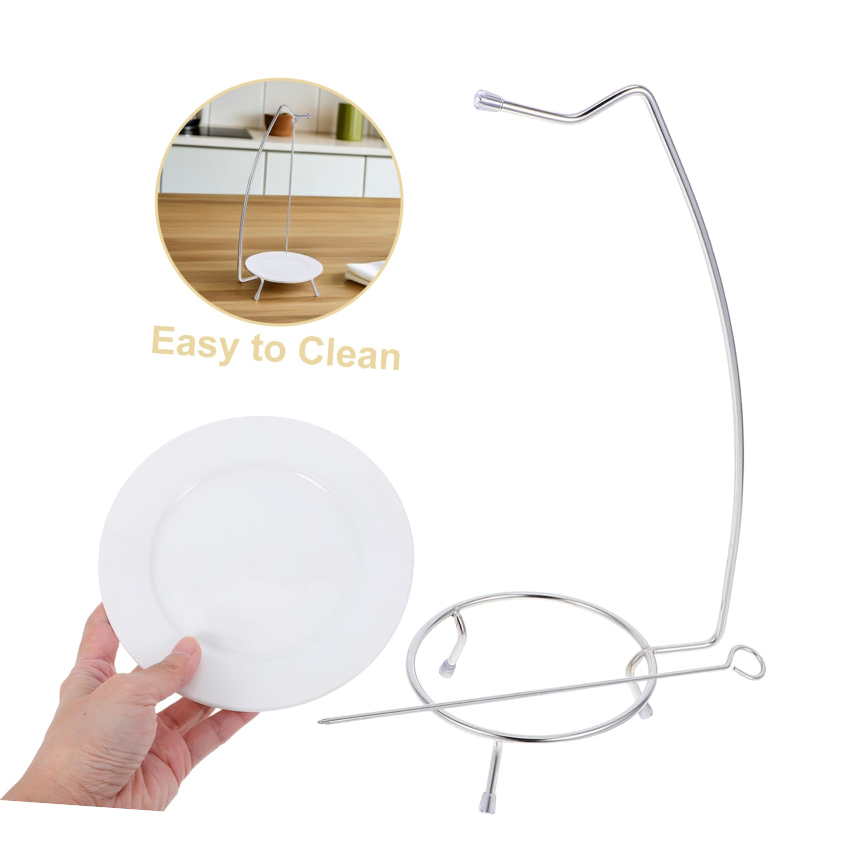 TOPBATHY Spiedini Resistenti ad Alta Temperatura Acciaio Inossidabile in Multifunzione Set Spiedini Verticali per Barbecue All'aperto Attività e Raccolte