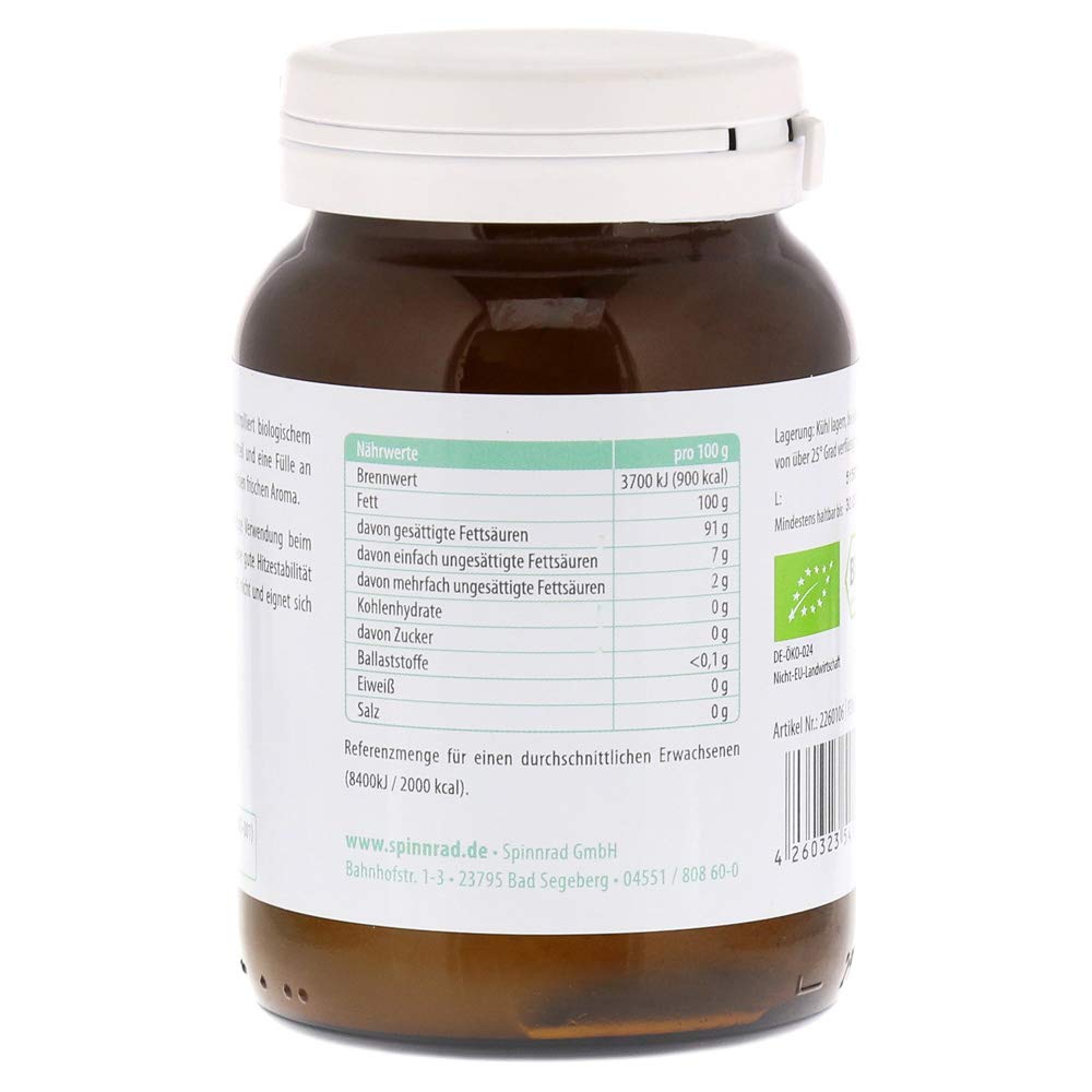 Kokosöl Kalt Gepresst kba Lebensmittelqualität