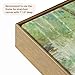 FOLKOR Floater Frame for 24x48 Canvas Paintings, DIY Metal Floating Frame with 1.5 Inch Deep for Artists Designers Landscape Portrait Artwork, Modern Home Office Wall Decor (Bronze)