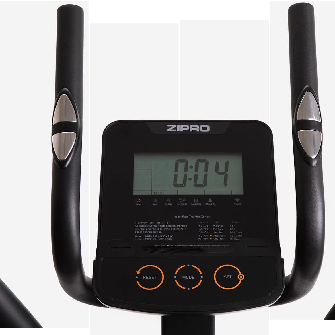 Zipro Crosstrainer Hulk RS Ellipsentrainer bis 150 kg Cardio Trainingsgerät 8 Widerstandsstufen