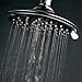 HotelSpa Extra-Large 6-Inch Rain Shower Head for Exceptional Water Coverage! High-Pressure Angle-Adjustable Shower head features Rub-clean Jets, 6 Full Settings and Premium Chrome Finish