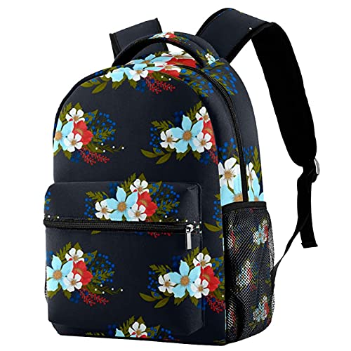 Sac à dos d'école au style décontracté feuilles de palmier pour vos trajets et sorties