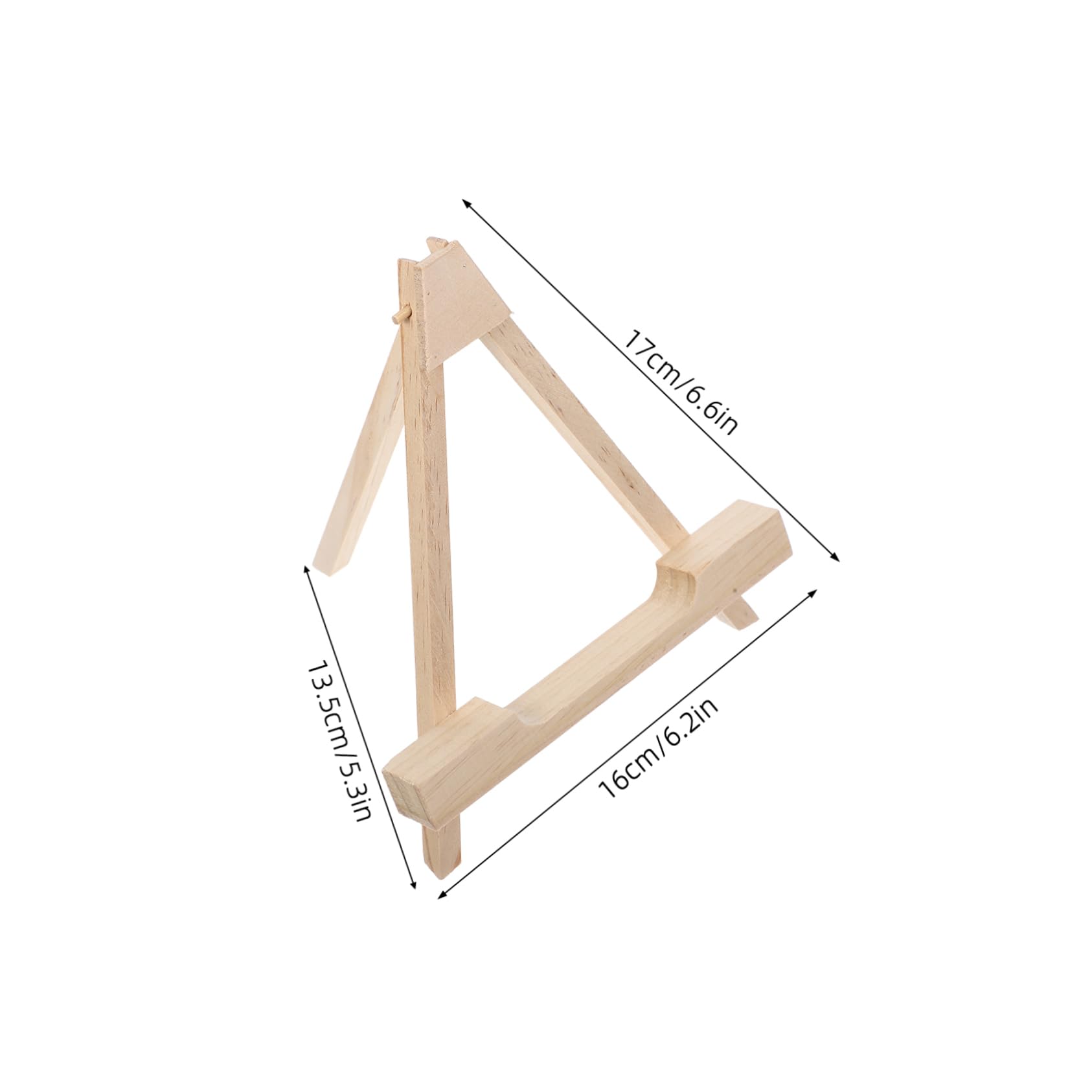 Ciieeo 3pcs Versatile Tea Cake Organizer for Decorative Plates Picture Frames and Dish Displays Space Saving Tabletop Easels for Home Decor