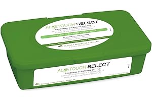 AloeTouch Select Heavyweight Personal Cleansing Cloths, 576 Count, Scented, 8 x 12 inch