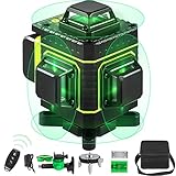 puntero laser verde astronomico Formas de Fijación Versátiles: Nuestro nivel láser incluye un soporte magnético de 360°, lo que facilita la fijación a superficies metálicas. También incluye una base de mini trípode para un ajuste preciso. El soporte de rosca de 1/4" permite el montaje en un trípode. Nuestro nivel láser de líneas cruzadas está hecho de ABS de primera calidad, presenta una gran robustez y durabilidad, con una clasificación IP54. Estará listo para cualquier situación.
