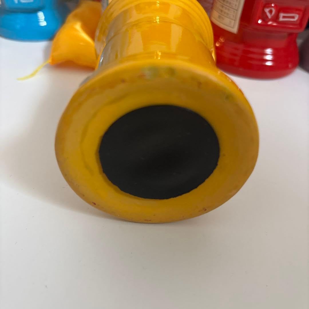 Amazon | 虹色ポスト 8点セット 郵便ポスト型 陶器製貯金箱 虹色