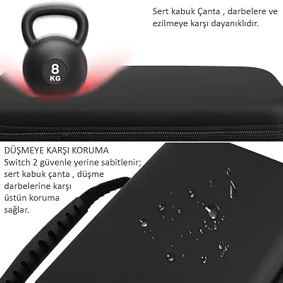 Switch 2 Koruyucu Taşıma Çantası (Nintendo Uyumlu)