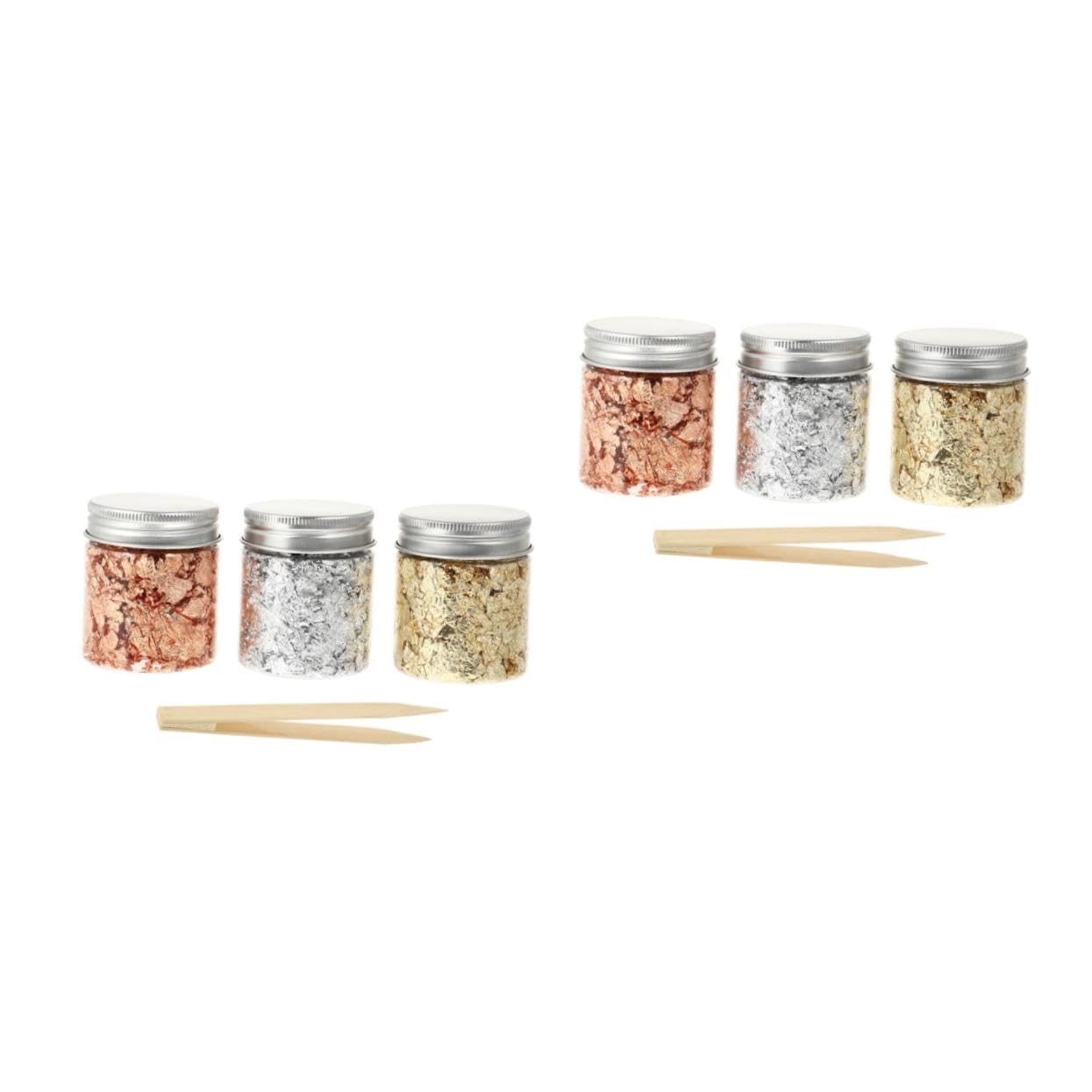 PACKOVE 2 Juegos Decoración de Uñas Diy Pinzas para Manicura Casa y Salón para Fiestas y