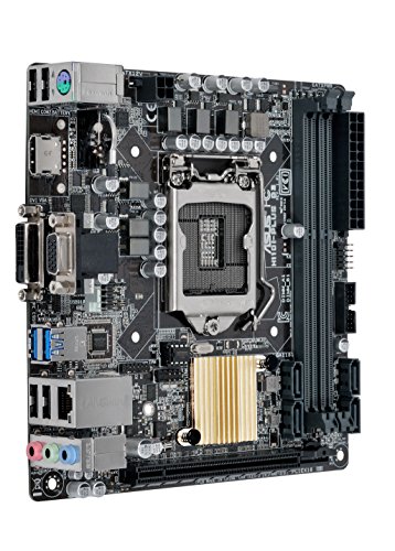 Asus H110I-Plus D3 Scheda Madre, Nero