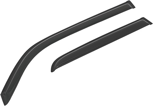 Miniatura 2 de ECCPP Deflectores de ventana solar aptos para Toyota 2010-2021 para 4Runner Deflectores con cinta adhesiva, 4 deflectores negros para ventana de