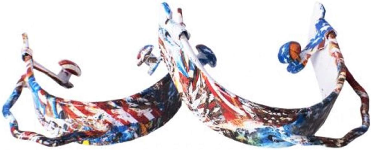 Showman American Pride Aluminum Bumper Spurs