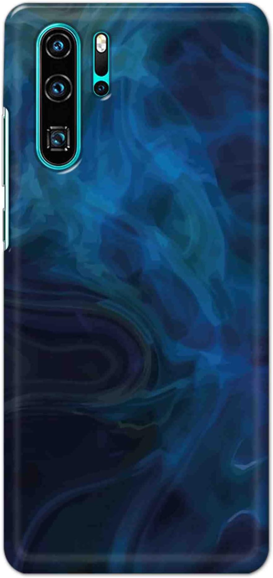 NDCOM for Huawei P30 Pro Back Cover Blue Smoke Color Printed Hard Case