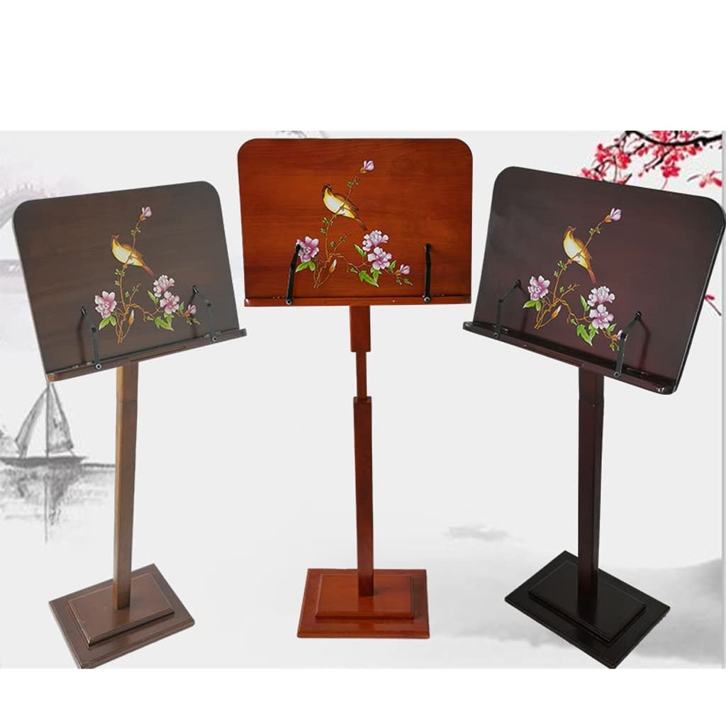 Stojaki na nuty Spectrum Akcesoria Półka Guzheng Piano Frame Piano Guzheng Muzyka Wynik Erhu Półka Stołowa Wynik Muzyka Gitara Mały Nasyp Drewniany General(Brown)
