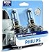 Price comparison product image Philips 9006 CrystalVision Ultra Upgrade Bright White Headlight Bulb, 2 Pack