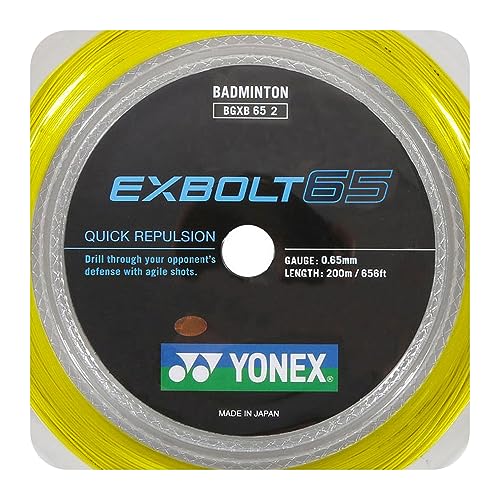 Corda Raquete Exbolt 65 0.65mm Badminton 200M MPOWER