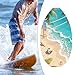 Aymzbd Skimboard, Portable Sand Board with High Gloss Coating, Skim Board, for Shallow Water, 41 Inch
