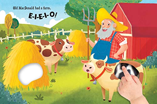 Old Macdonald Had A Farm - Touch And Feel Storybook - Children's Board Book - Novelty Book #TOP2