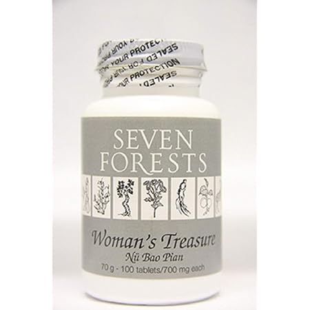 Amazon Com Seven Forest Woman S Treasure 100 Tablets 700mg Health Household