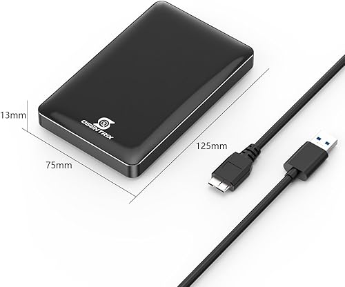 Miniatura 3 de O1-BK - Disco duro externo portátil USB 3.0 de 1 TB (para Windows, MacOS, Xbox, PS)