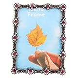 Photo Gallery amosfun elegante cornice per foto da 1 pollice in metallo con strass per casa ufficio e decorazioni per inaugurazione della casa Photo Gallery amosfun elegante cornice per foto da 1 pollice in metallo con strass per casa ufficio e decorazioni per inaugurazione della casa