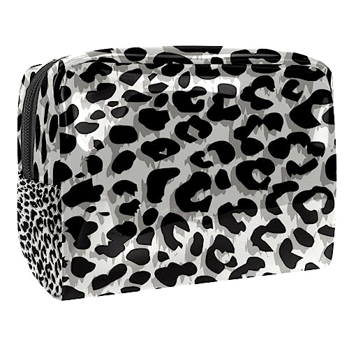 Pochette de maquillage léopard pour vos déplacements professionnels