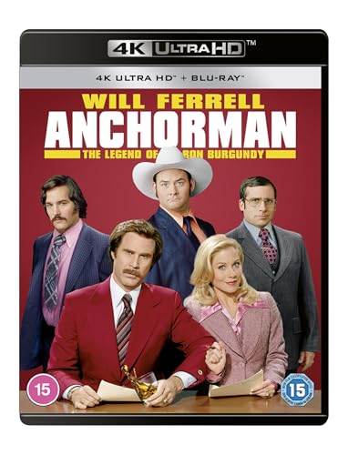 Anchorman: The Legend of Ron Burgundy 4K UHD [Blu-ray] [Region A & B & C]