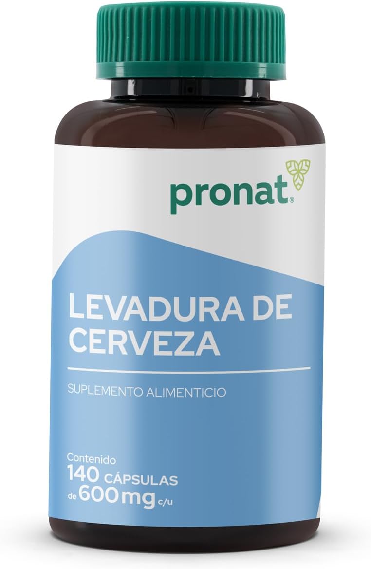 PRONAT | Levadura de Cerveza, Suplemento Alimenticio, con Calcio ...