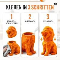 Sekundenkleber 3D Druck Gel 50 g - PLA Filament Kleber ABS PETG TPU ASA – Ansicht 6