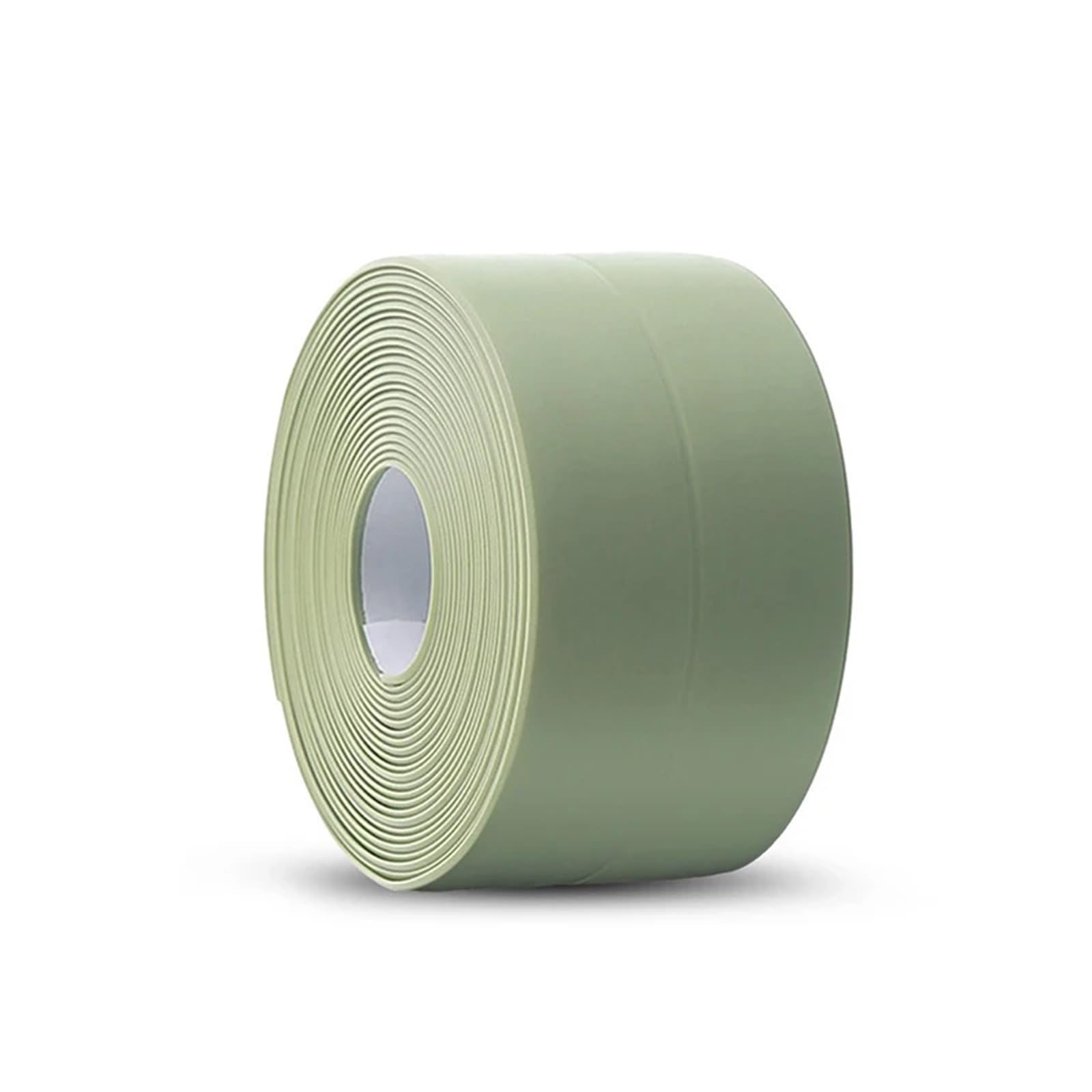 Ujedfhv Green Self Adhesive Edging Strip 3.2M Bath Caulk Tape Self Adhesive Waterproof Toilet Sealing Strip Pvc Oil-Proof Kitchen Sink Edge Corner Wall Sticker(,2.2Cm(0.87In))