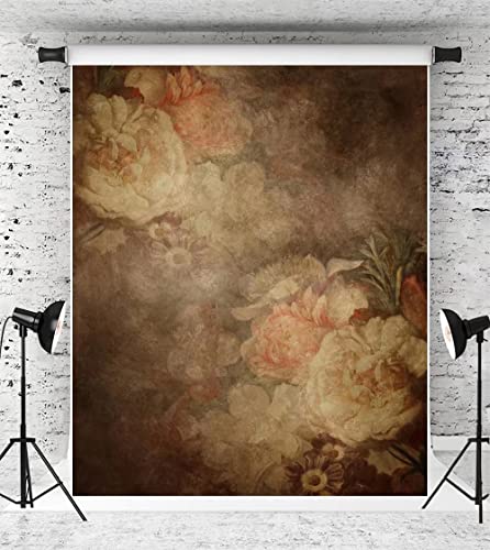 Fondo Fotográfico Kate 5x7ft Floral Vintage miniatura 1