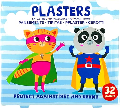 Pansements enfants super-héros pour l'école et les loisirs en plein air