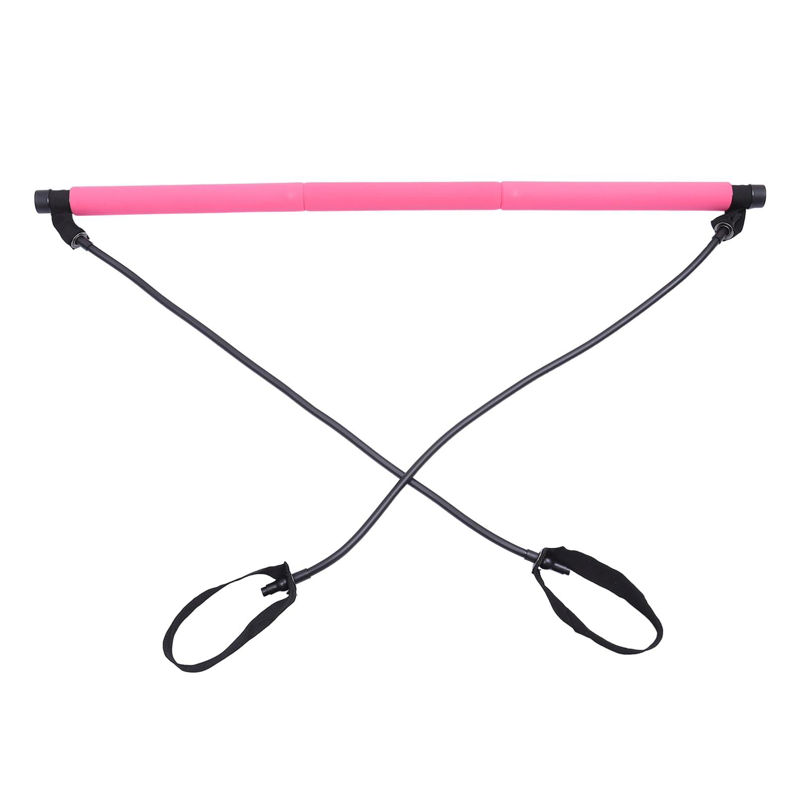 KOMBIUDA 1Pc Bastone Yoga Attrezzature per Esercizi Portatili Attrezzature Yoga Attrezzature per Allenamento A Casa Pilates Barra Fitness Barre di Allenamento per L'Esercizio Tirando La